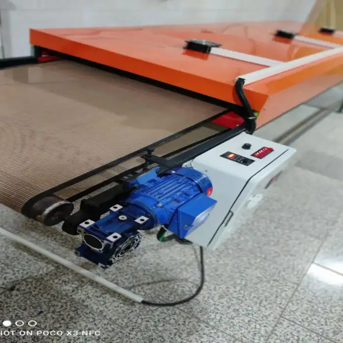 دستگاه خشک کن 4متری ریلی چاپ سیلک(درایر)تولید 1404